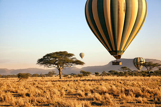  hot air balloon safari in Serengeti