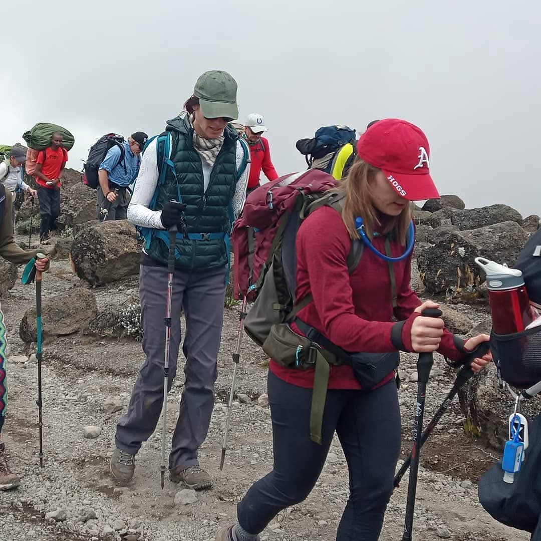 Mount Kilimanjaro rising above the Tanzanian landscape